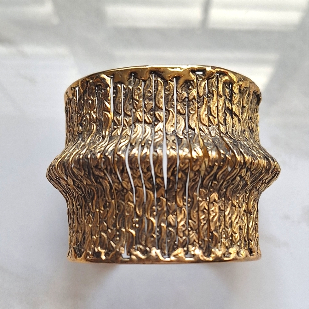 NEW! Gold Bohemian Cuff Bracelet. Halloween Bracelet